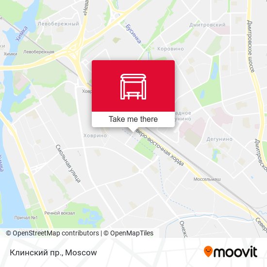 Клинский пр. map