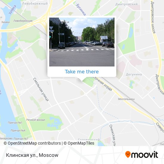 Клинская ул. map