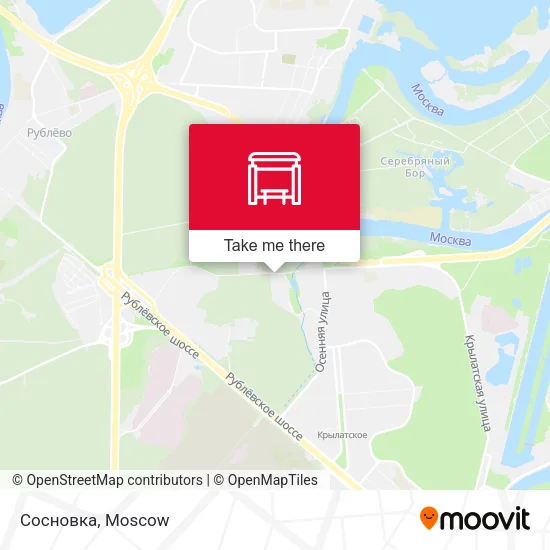 Сосновка map