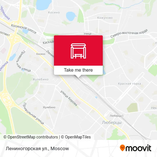 Лениногорская ул. map