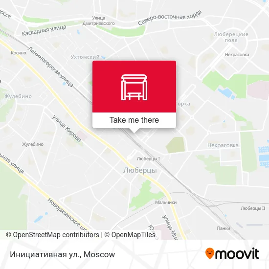 Инициативная ул. map