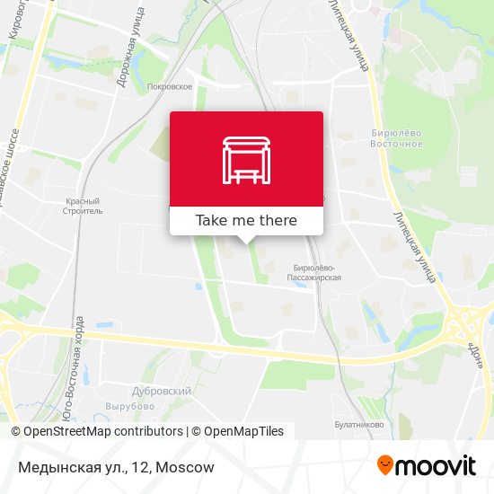 Медынская ул., 12 map