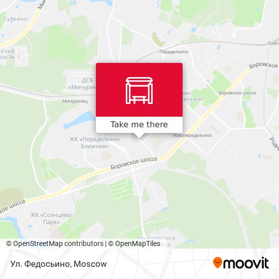 Ул. Федосьино map