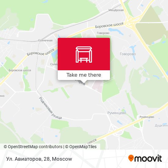 Ул. Авиаторов, 28 map