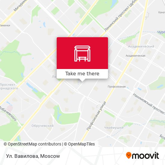 Ул. Вавилова map