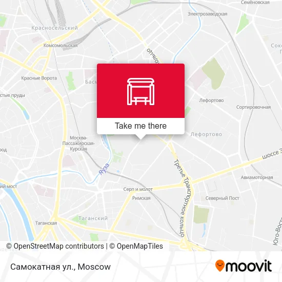Самокатная ул. map