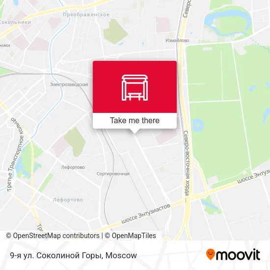 9-я ул. Соколиной Горы map