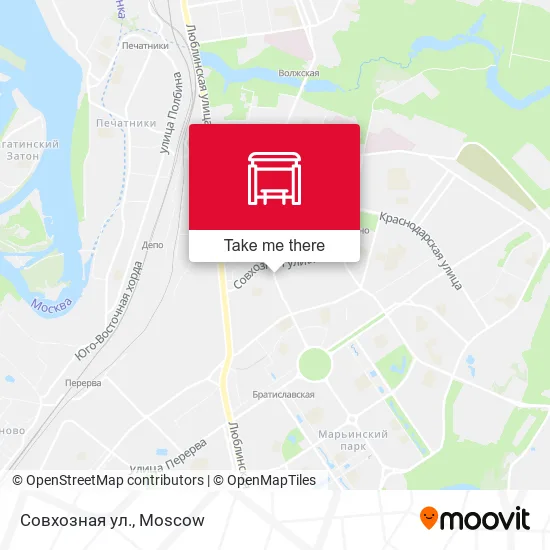 Совхозная ул. map