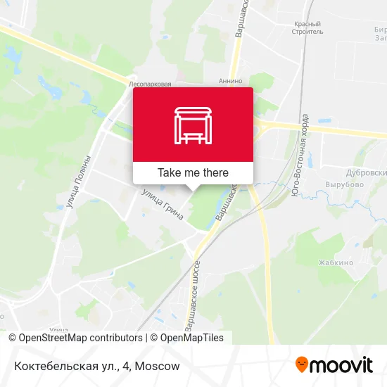 Коктебельская ул., 4 map