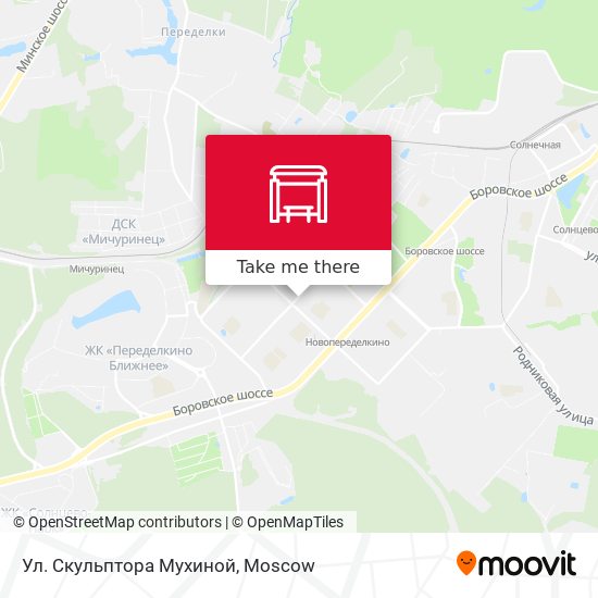 Ул. Скульптора Мухиной map