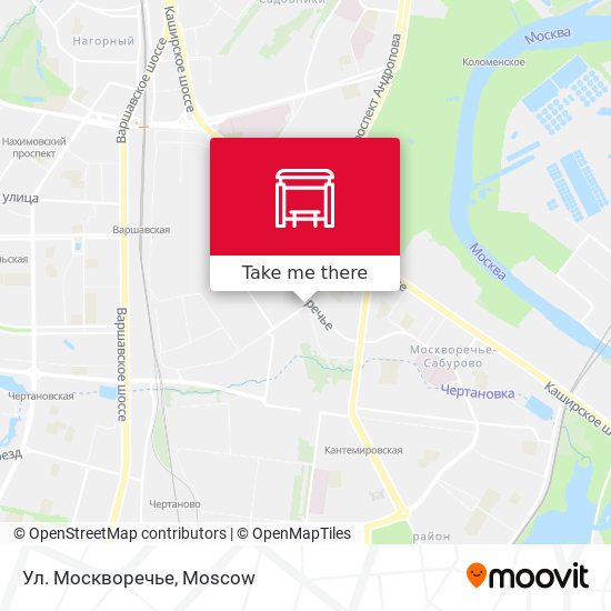 Ул. Москворечье map