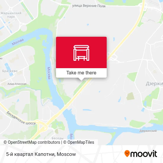 5-й квартал Капотни map