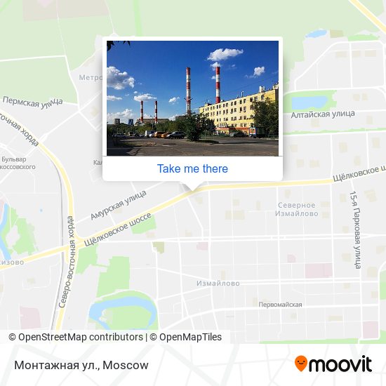 Монтажная ул. map