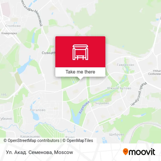 Ул. Акад. Семенова map