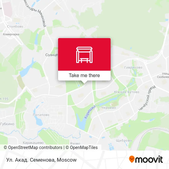 Ул. Акад. Семенова map