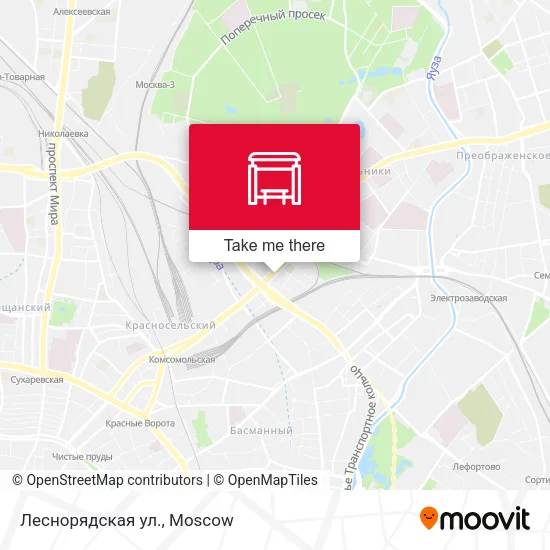 Леснорядская ул. map