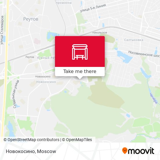 Новокосино map