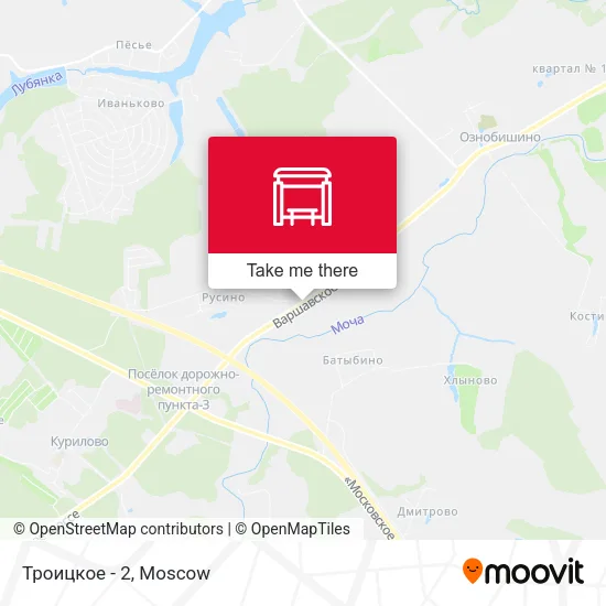 Троицкое - 2 map