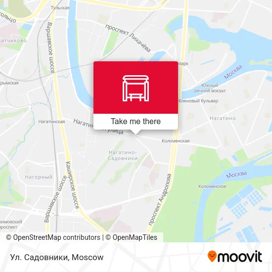 Ул. Садовники map