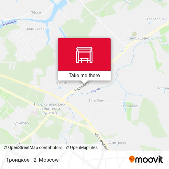 Троицкое - 2 map