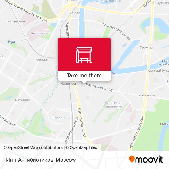 Ин-т Антибиотиков map