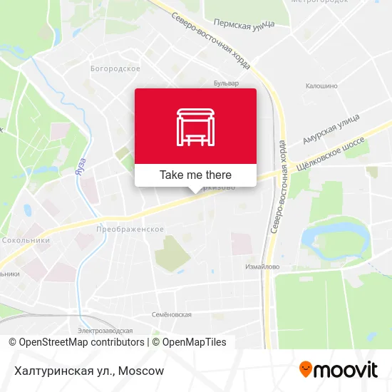 Халтуринская ул. map