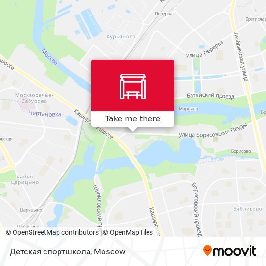 Детская спортшкола map