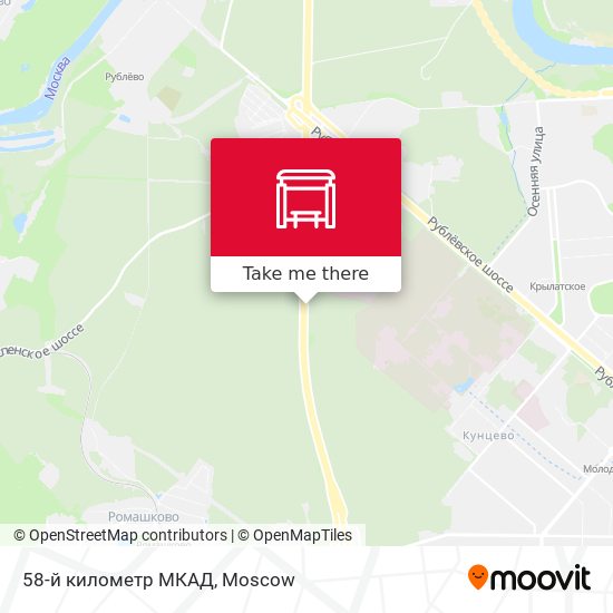 58-й километр МКАД map
