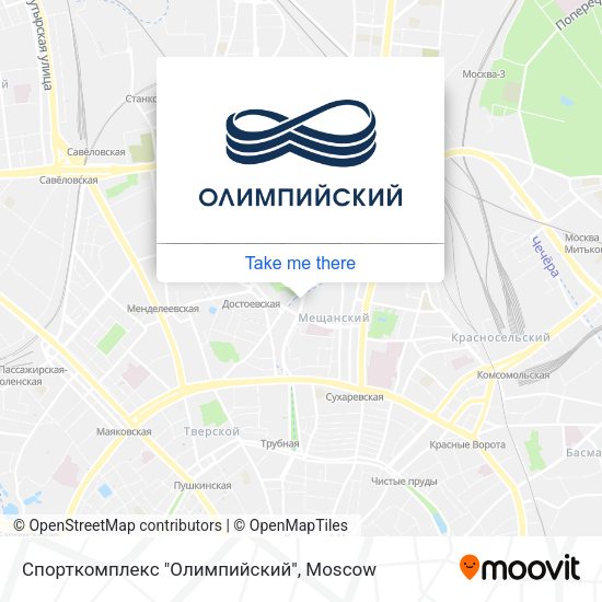Спорткомплекс "Олимпийский" map