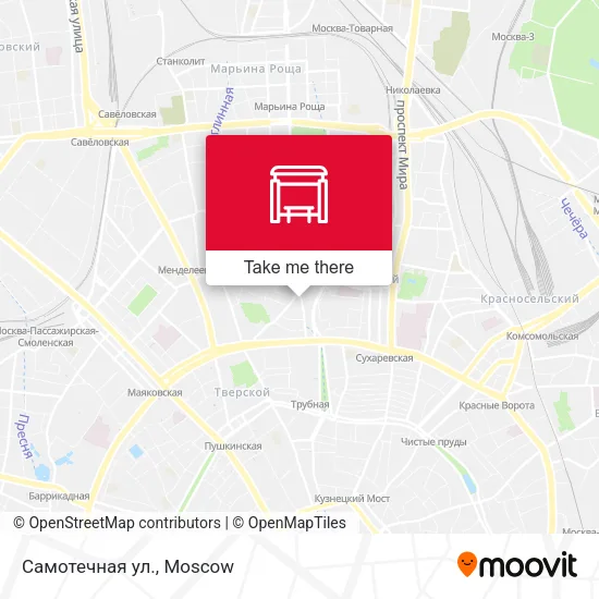 Самотечная ул. map