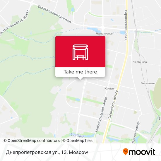 Днепропетровская ул., 13 map