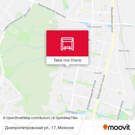 Днепропетровская ул., 17 map