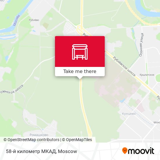58-й километр МКАД map