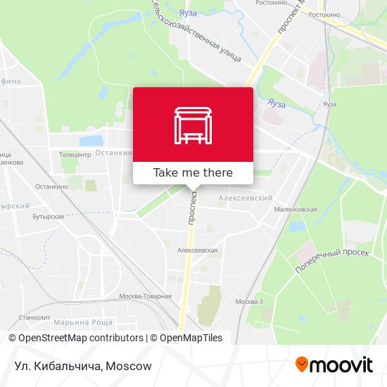 Ул. Кибальчича map