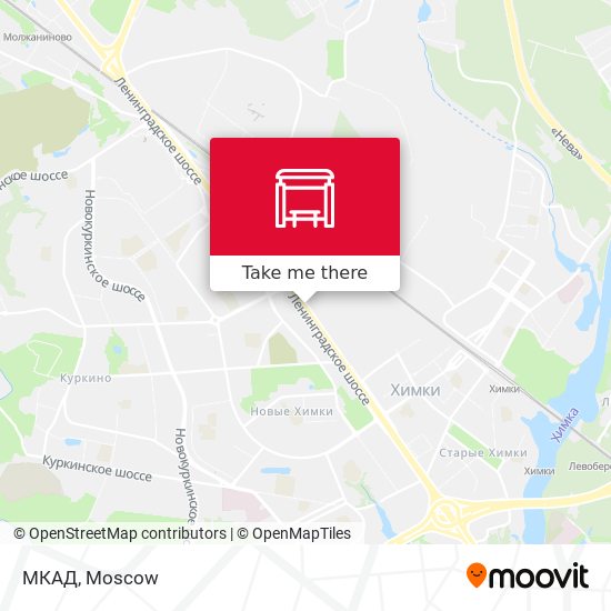 МКАД map
