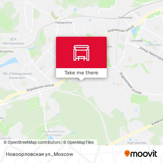 Новоорловская ул. map