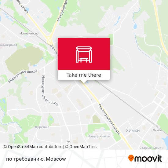 по требованию map