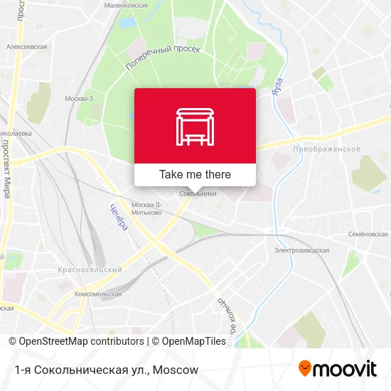 1-я Сокольническая ул. map