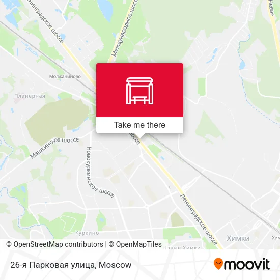 26-я Парковая улица map