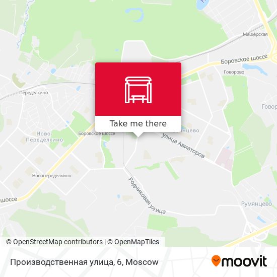 Производственная улица, 6 map
