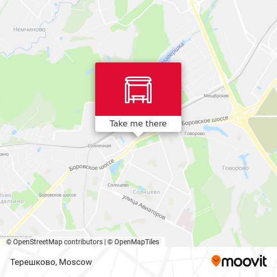 Терешково map