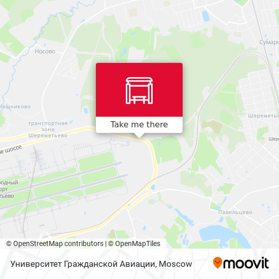 Университет Гражданской Авиации map