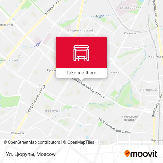 Ул. Цюрупы map