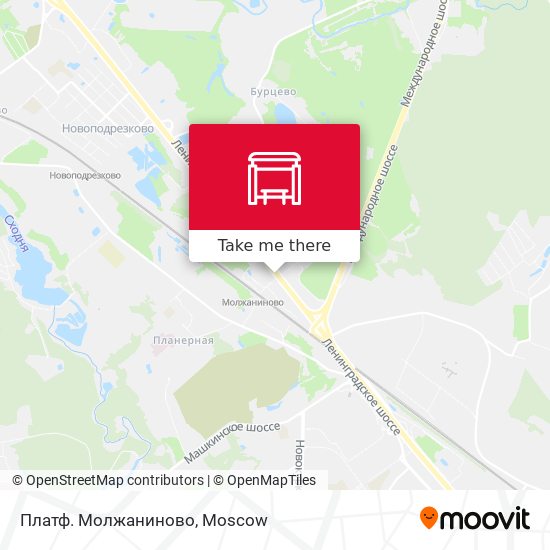 Платф. Молжаниново map