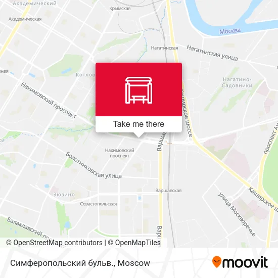 Симферопольский бульв. map
