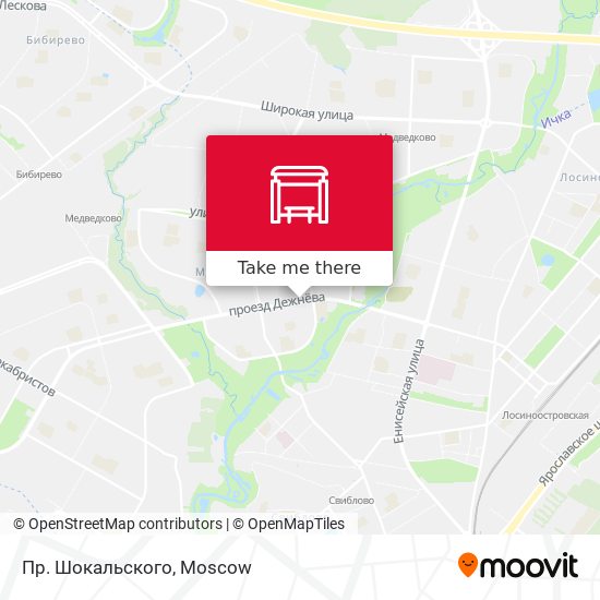 Пр. Шокальского map