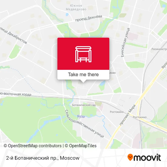 2-й Ботанический пр. map
