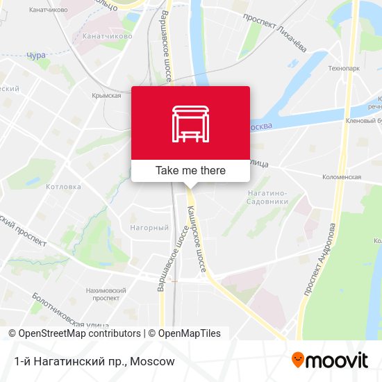 1-й Нагатинский пр. map