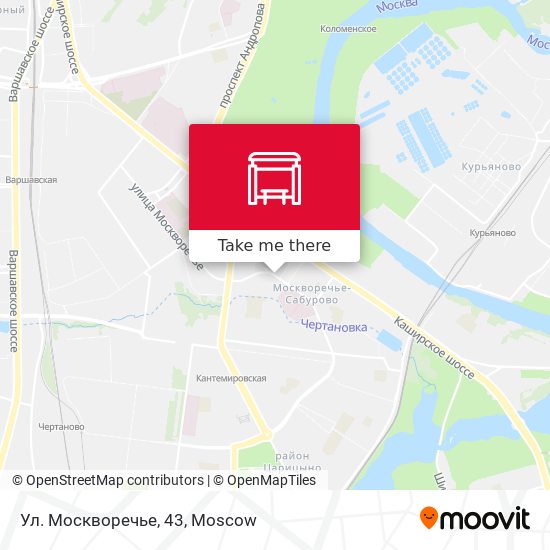 Ул. Москворечье, 43 map