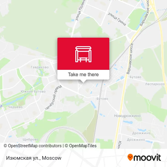 Изюмская ул. map